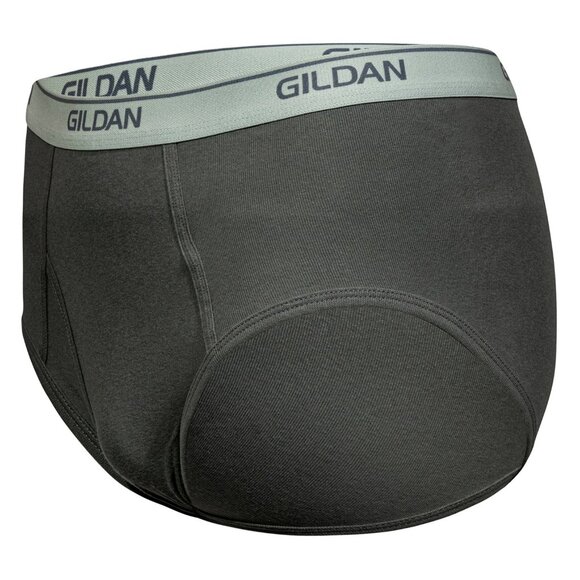 NWT Gildan Men’s Cotton Mid-Rise Briefs 3-Pack – Moisture Wicking Size 2XL - Picture 5 of 6